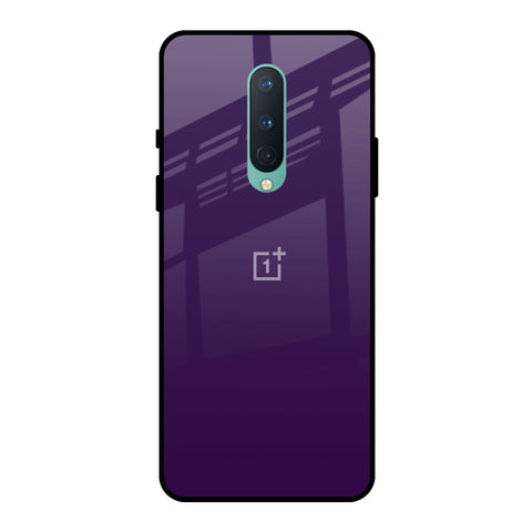 Dark Purple OnePlus 8 Glass Back Cover Online