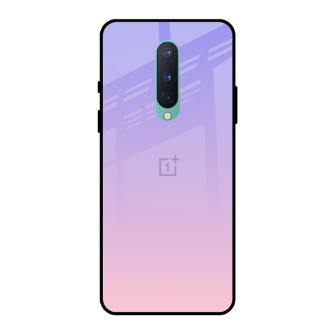 Lavender Gradient OnePlus 8 Glass Back Cover Online