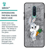 Cute Baby Bunny Glass Case for OnePlus 8