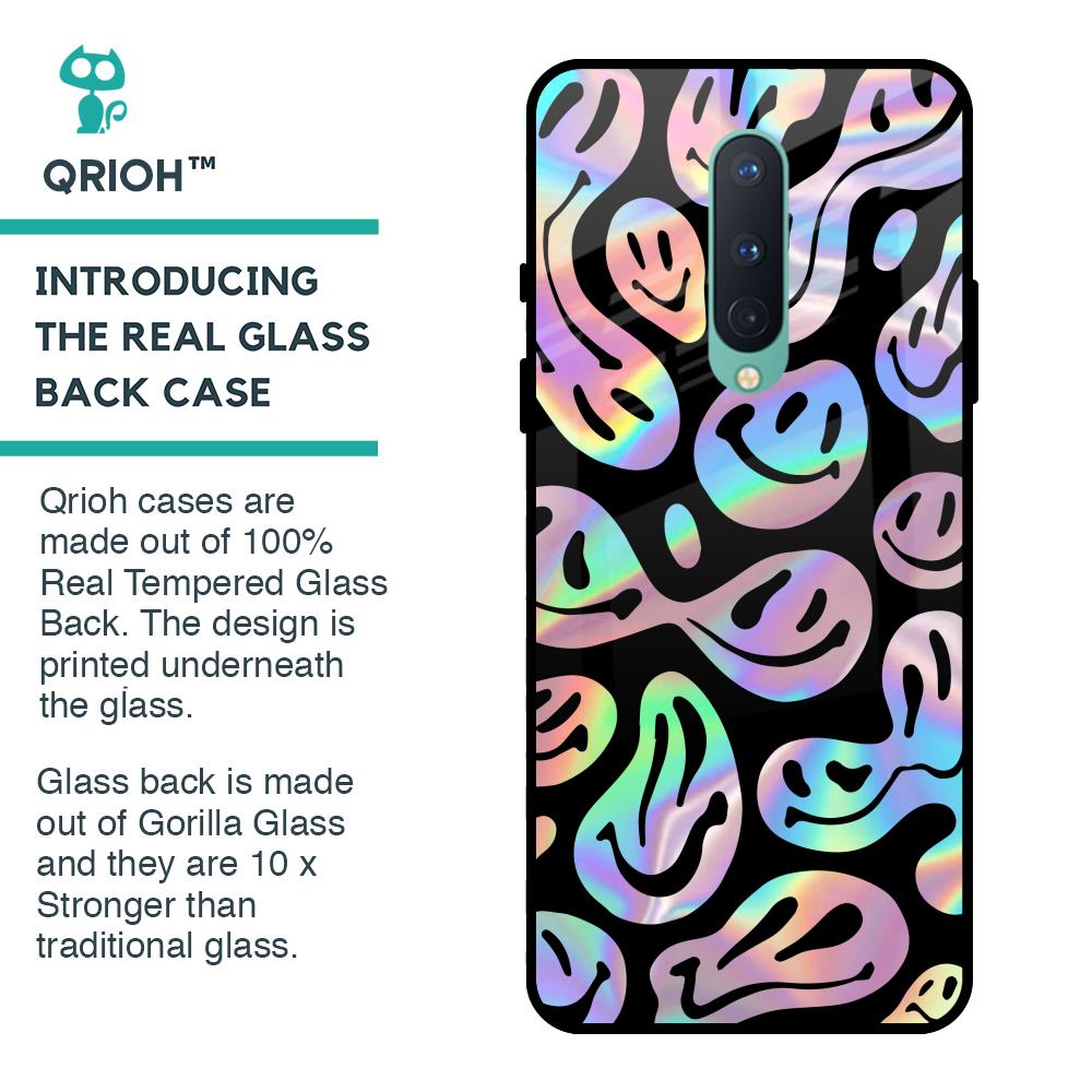Acid Smile Glass Case for OnePlus 8