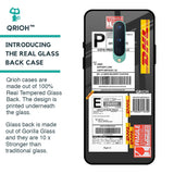 Cool Barcode Label Glass case For OnePlus 8