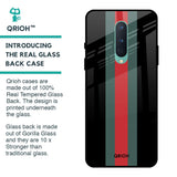Vertical Stripes Glass Case for OnePlus 8