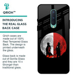 Anime Red Moon Glass Case for OnePlus 8