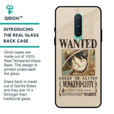 Luffy Wanted Glass Case for OnePlus 8