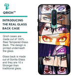 Anime Eyes Glass Case for OnePlus 8