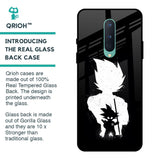 Monochrome Goku Glass Case for OnePlus 8