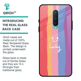 Lucky Abstract Glass Case for OnePlus 8