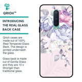 Elegant Floral Glass case for OnePlus 8