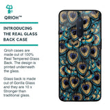 Peacock Feathers Glass case for OnePlus 8