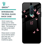 Fly Butterfly Glass Case for OnePlus 8