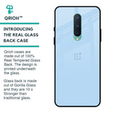 Pastel Sky Blue Glass Case for OnePlus 8