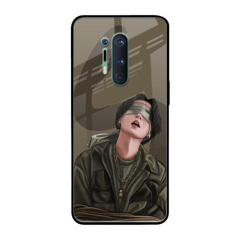 Blind Fold OnePlus 8 Pro Glass Back Cover Online