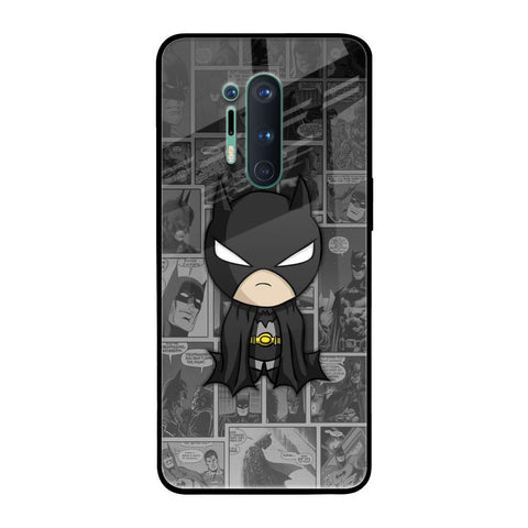 Cartoon Art OnePlus 8 Pro Glass Back Cover Online