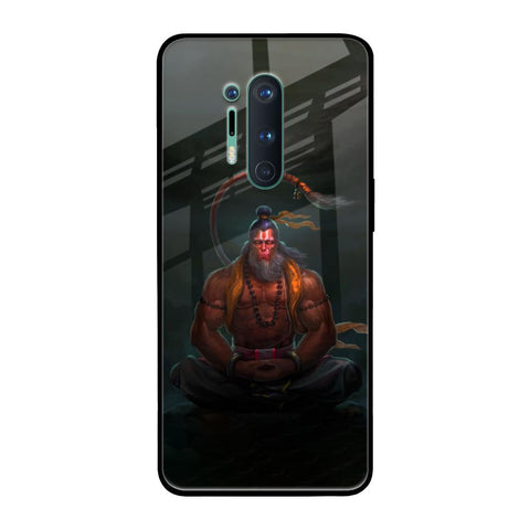 Lord Hanuman Animated OnePlus 8 Pro Glass Back Cover Online