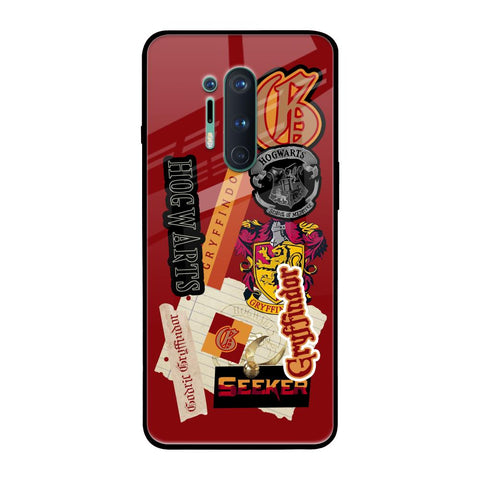 Gryffindor OnePlus 8 Pro Glass Back Cover Online