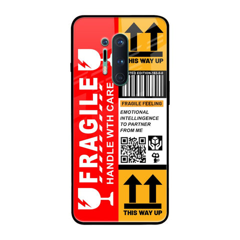Handle With Care OnePlus 8 Pro Glass Back Cover Online