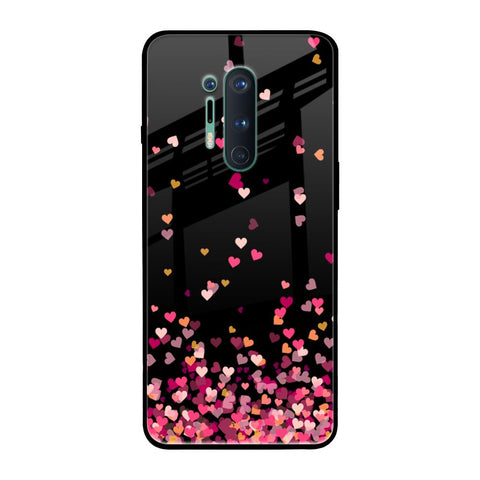 Heart Rain Fall OnePlus 8 Pro Glass Back Cover Online