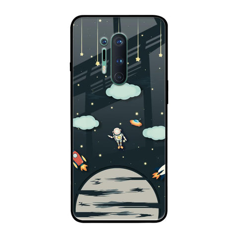 Astronaut Dream OnePlus 8 Pro Glass Back Cover Online