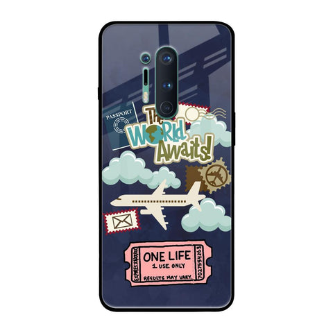 Tour The World OnePlus 8 Pro Glass Back Cover Online