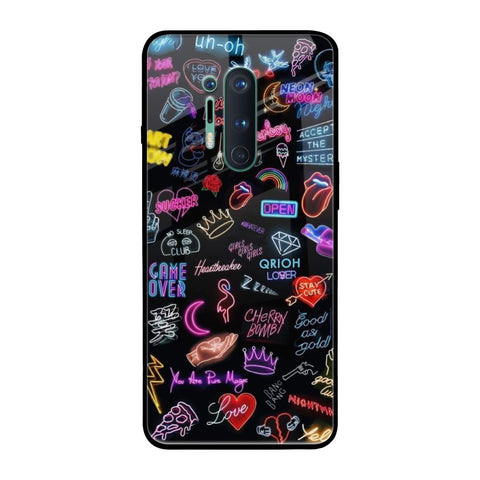 Accept The Mystery OnePlus 8 Pro Glass Back Cover Online