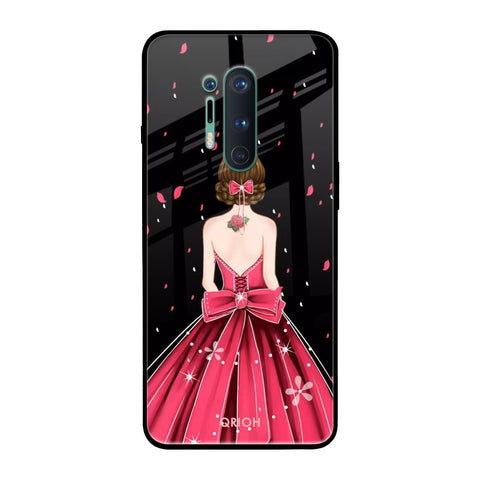 Fashion Princess OnePlus 8 Pro Glass Back Cover Online