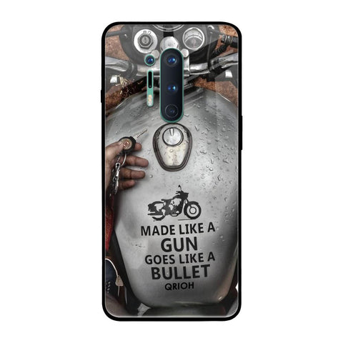 Royal Bike OnePlus 8 Pro Glass Back Cover Online