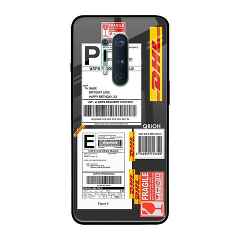 Cool Barcode Label OnePlus 8 Pro Glass Back Cover Online
