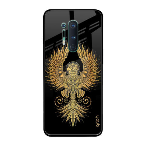 Mythical Phoenix Art OnePlus 8 Pro Glass Back Cover Online