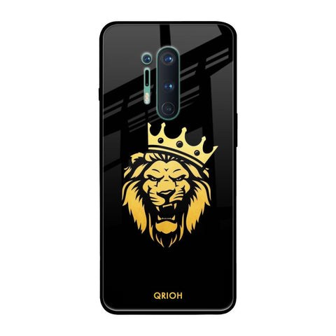 Lion The King OnePlus 8 Pro Glass Back Cover Online