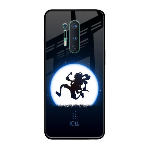 Luffy Nika OnePlus 8 Pro Glass Back Cover Online