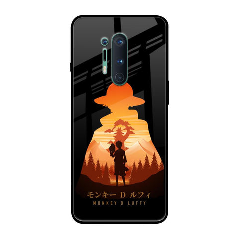 Luffy One Piece OnePlus 8 Pro Glass Back Cover Online