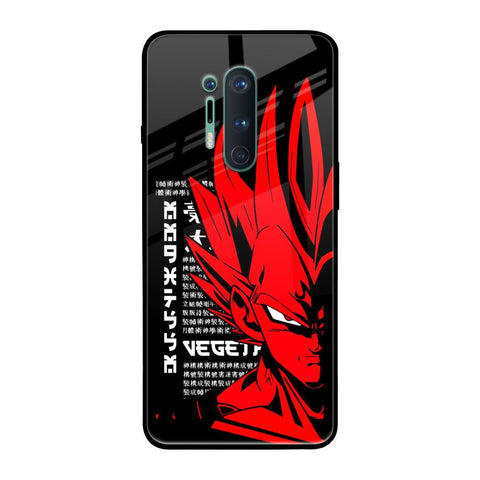 Red Vegeta OnePlus 8 Pro Glass Back Cover Online