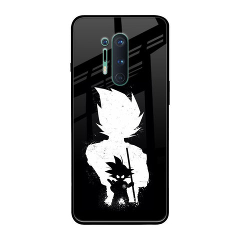 Monochrome Goku OnePlus 8 Pro Glass Back Cover Online