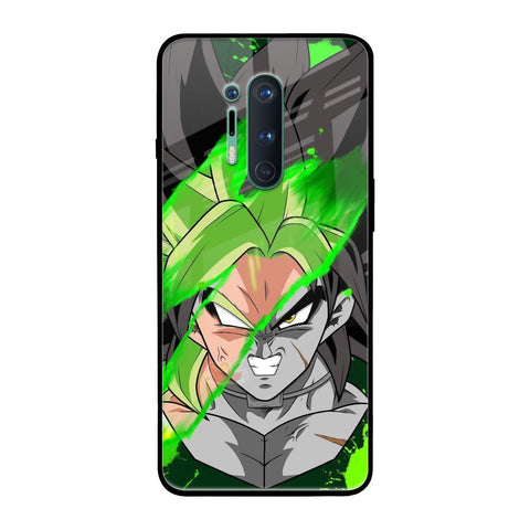 Anime Green Splash OnePlus 8 Pro Glass Back Cover Online