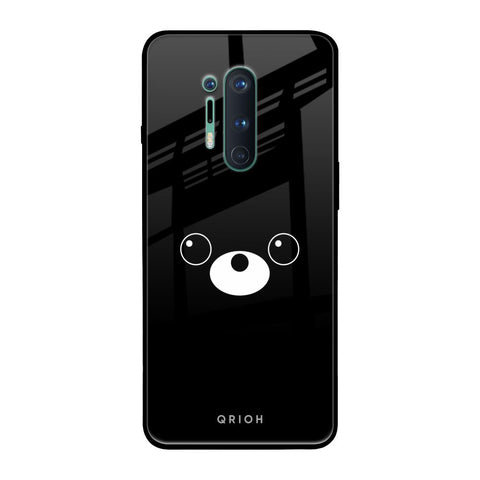 Cute Bear OnePlus 8 Pro Glass Back Cover Online