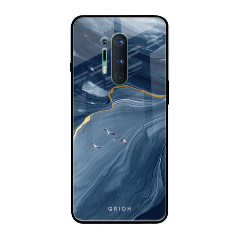 Deep Ocean Marble OnePlus 8 Pro Glass Back Cover Online