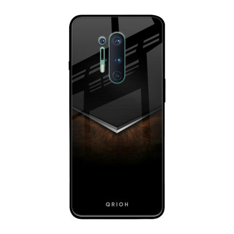 Dark Walnut OnePlus 8 Pro Glass Back Cover Online