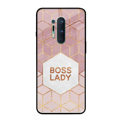 Boss Lady OnePlus 8 Pro Glass Back Cover Online