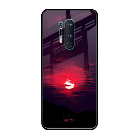 Morning Red Sky OnePlus 8 Pro Glass Cases & Covers Online