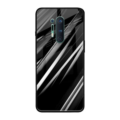 Black & Grey Gradient OnePlus 8 Pro Glass Cases & Covers Online