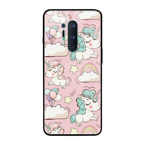 Balloon Unicorn OnePlus 8 Pro Glass Cases & Covers Online