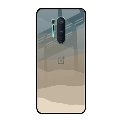 Abstract Mountain Pattern OnePlus 8 Pro Glass Back Cover Online