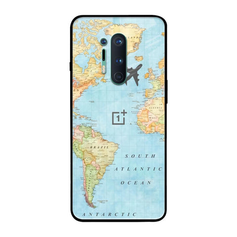 Fly Around The World OnePlus 8 Pro Glass Back Cover Online