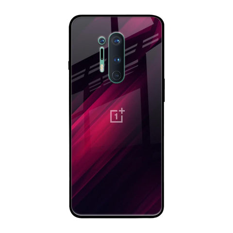 Razor Black OnePlus 8 Pro Glass Back Cover Online