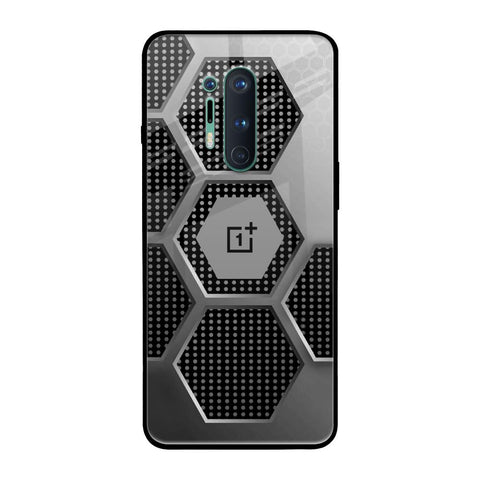 Hexagon Style OnePlus 8 Pro Glass Back Cover Online