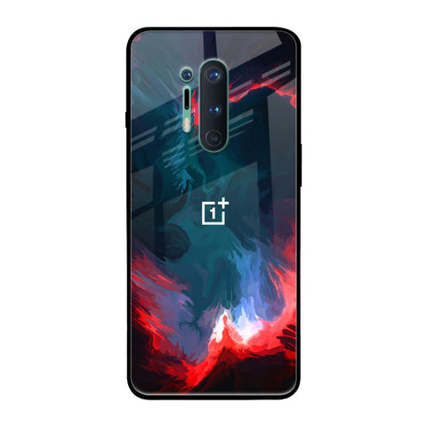 Brush Art OnePlus 8 Pro Glass Back Cover Online