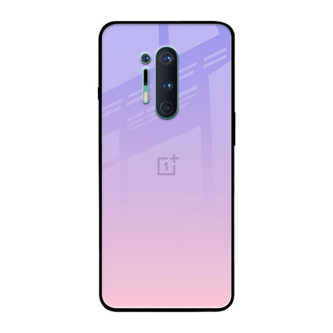 Lavender Gradient OnePlus 8 Pro Glass Back Cover Online