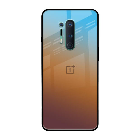 Rich Brown OnePlus 8 Pro Glass Back Cover Online