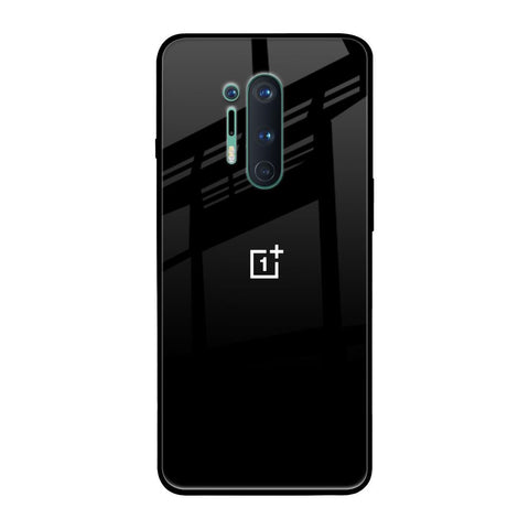 Jet Black OnePlus 8 Pro Glass Back Cover Online