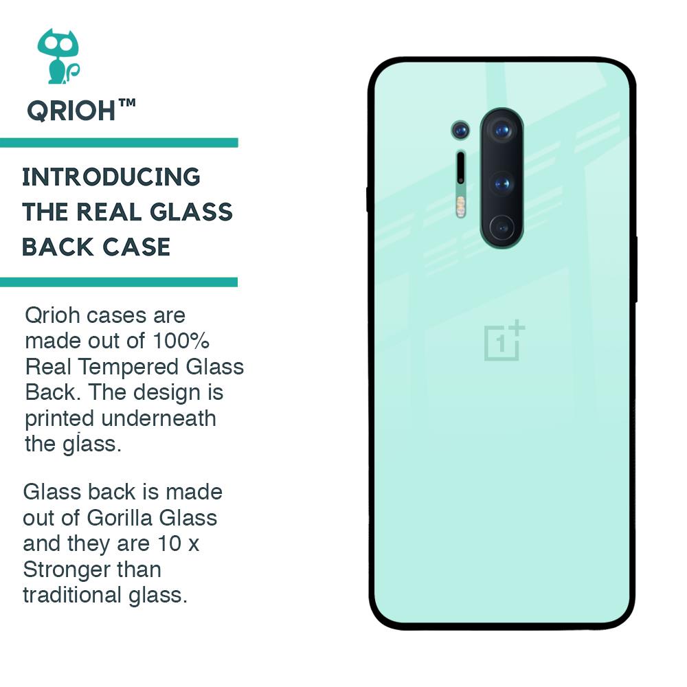 Teal Glass Case for OnePlus 8 Pro